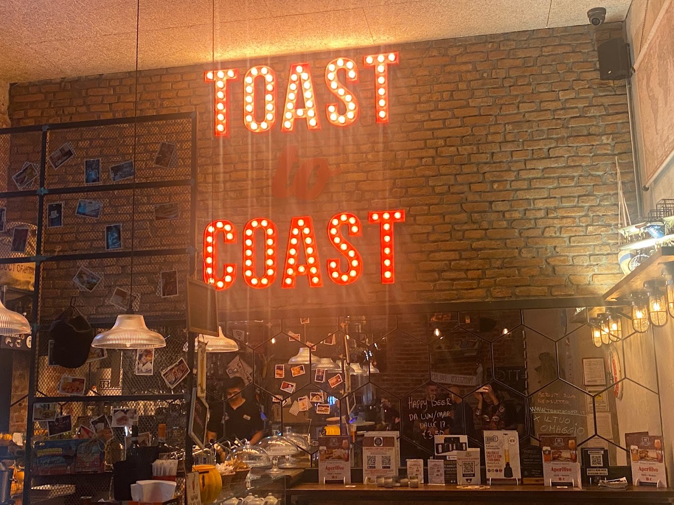 Toast to coast