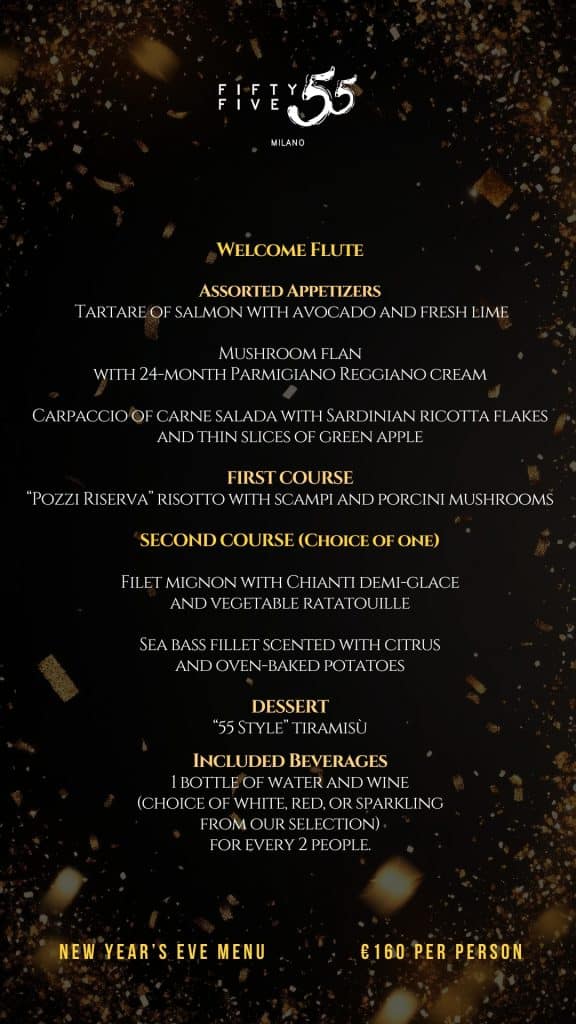 Cena Capodanno Menu ING